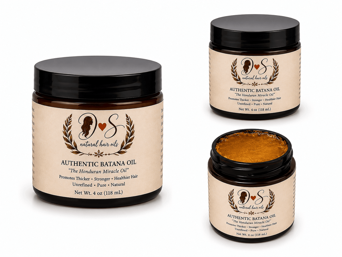 4oz Batana Oil – Deep Repair & Scalp Nourishment - DSNATURALOILS